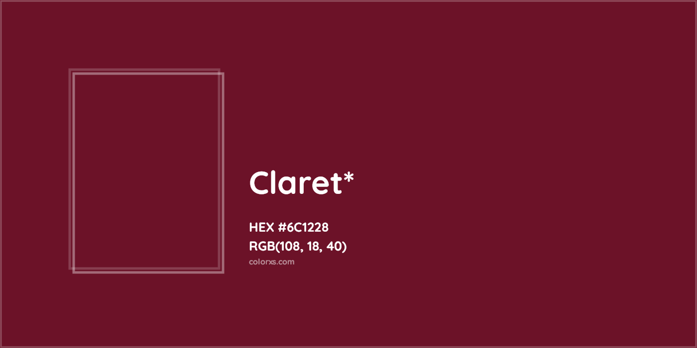 HEX #6C1228 Color Name, Color Code, Palettes, Similar Paints, Images