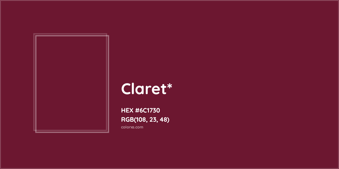HEX #6C1730 Color Name, Color Code, Palettes, Similar Paints, Images