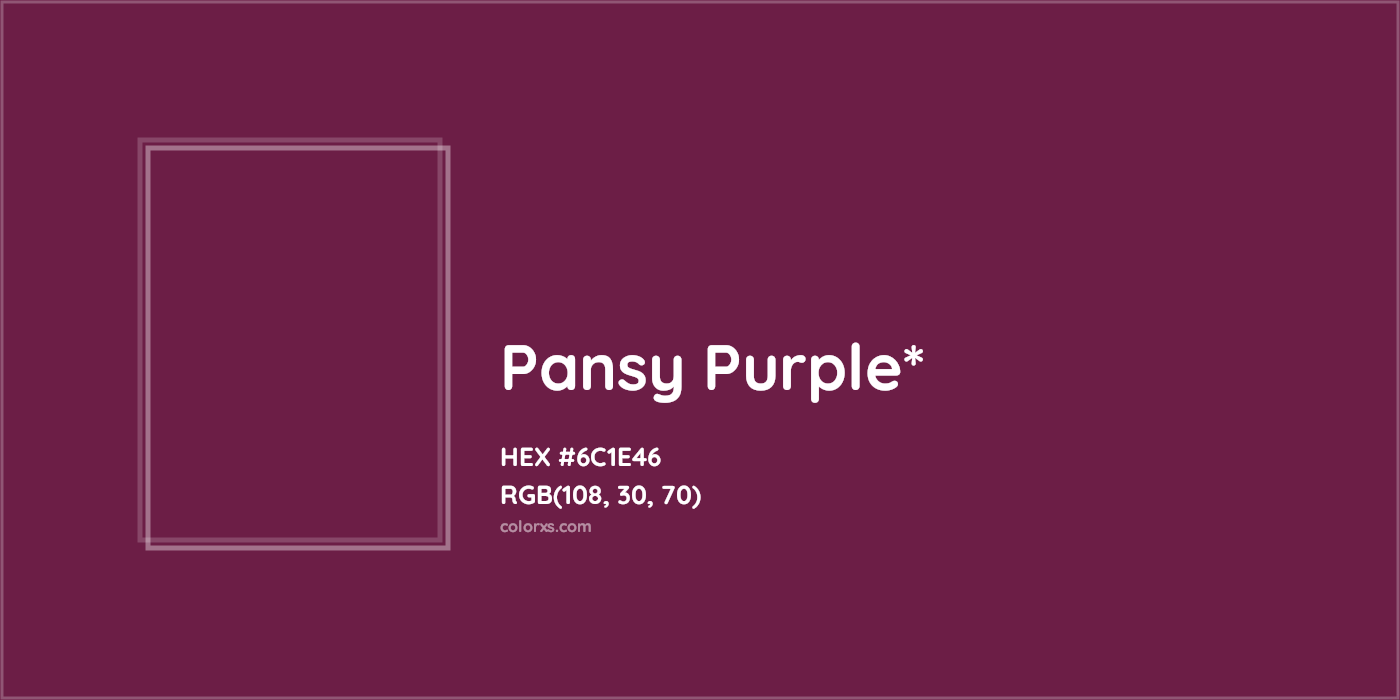HEX #6C1E46 Color Name, Color Code, Palettes, Similar Paints, Images