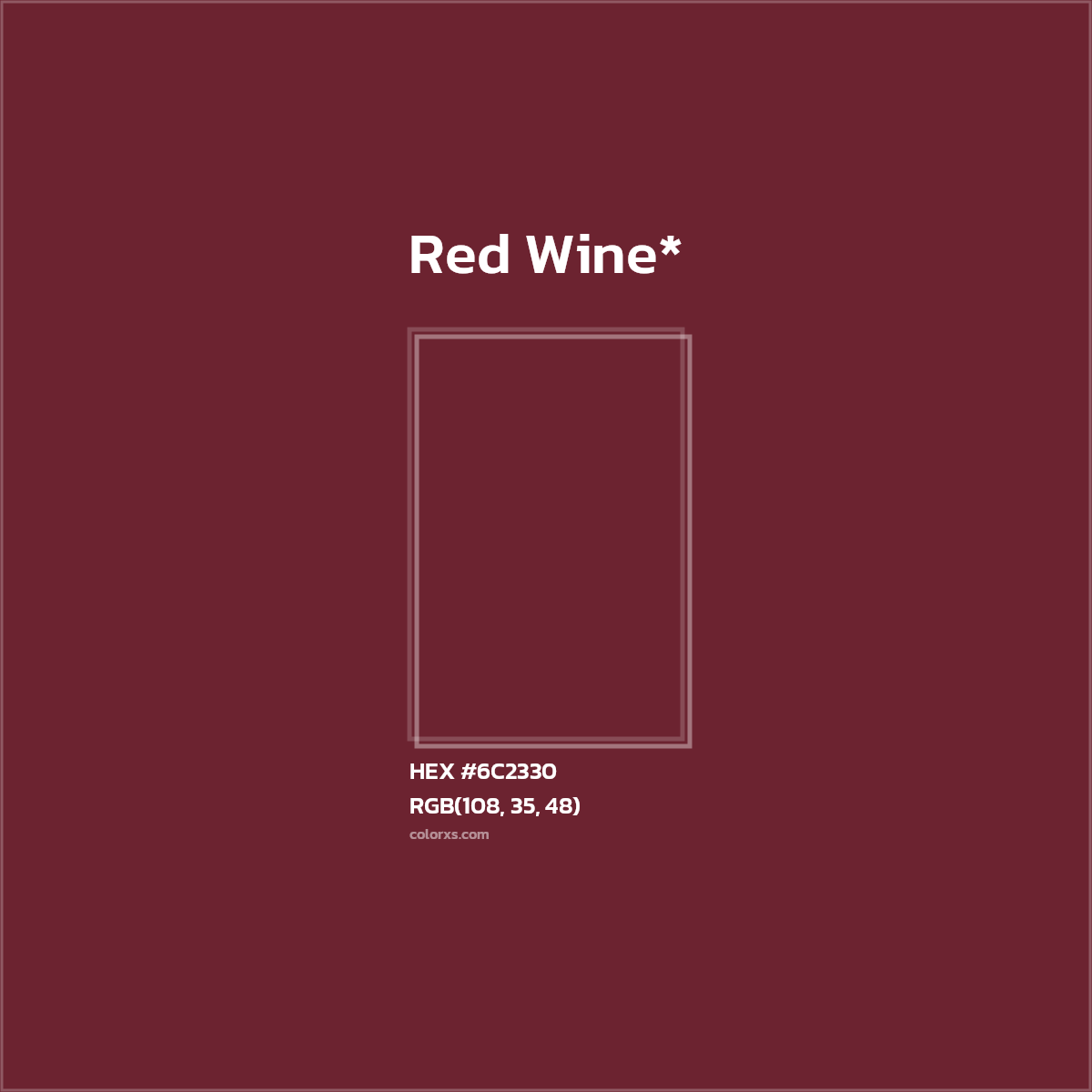 HEX #6C2330 Color Name, Color Code, Palettes, Similar Paints, Images