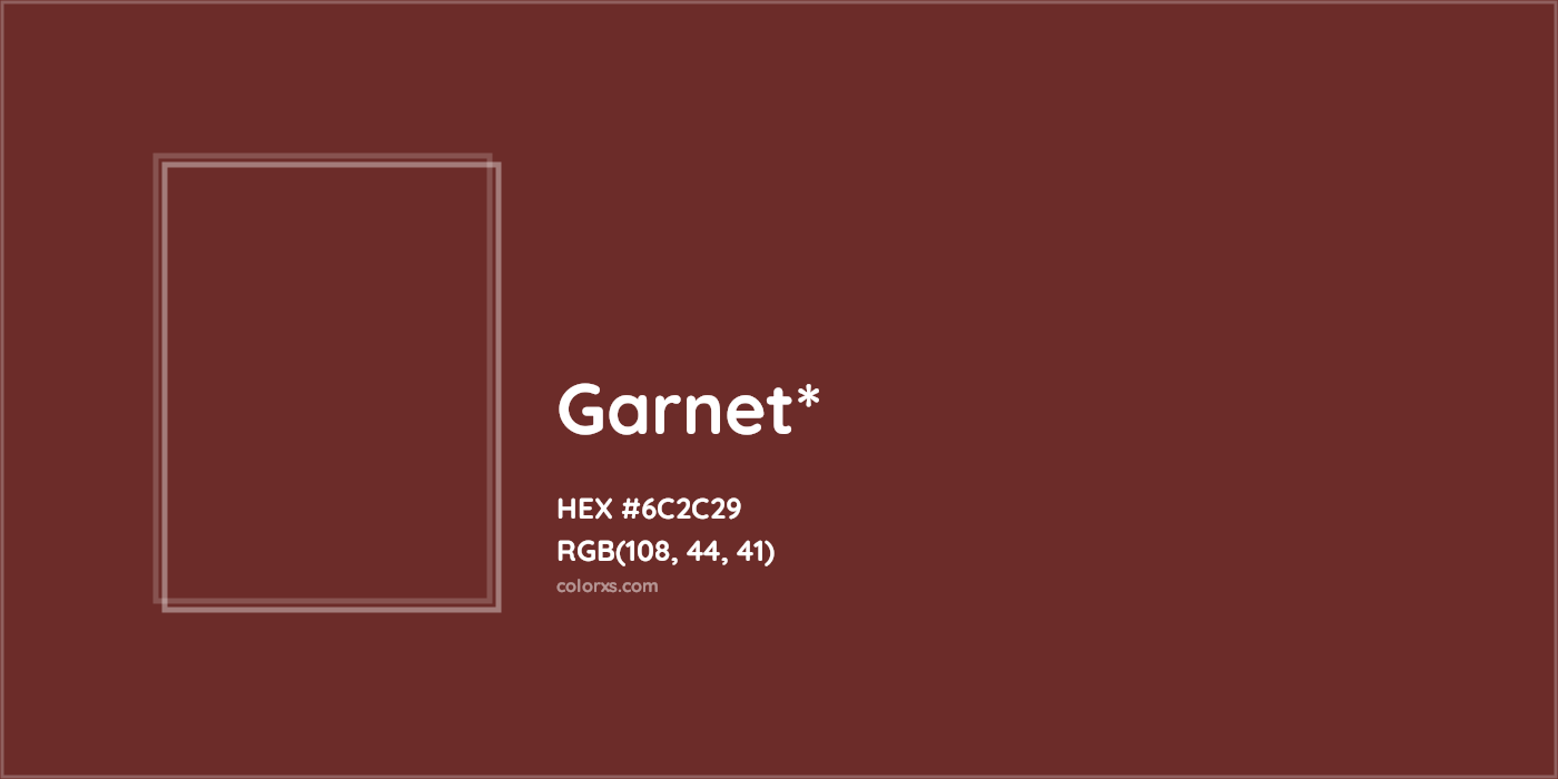 HEX #6C2C29 Color Name, Color Code, Palettes, Similar Paints, Images