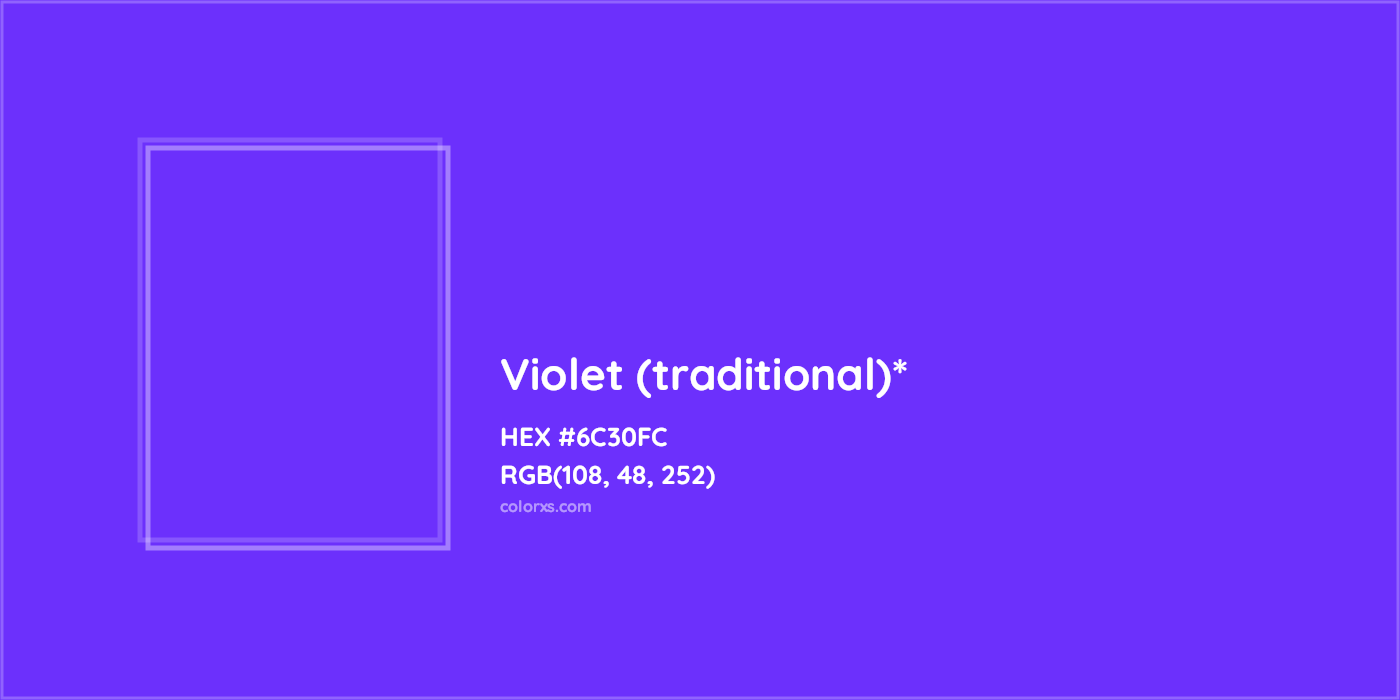 HEX #6C30FC Color Name, Color Code, Palettes, Similar Paints, Images