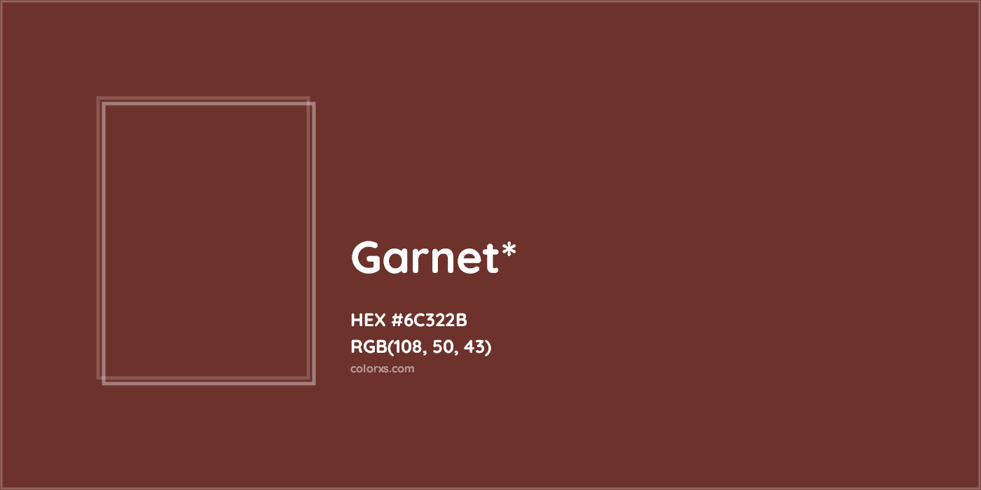 HEX #6C322B Color Name, Color Code, Palettes, Similar Paints, Images