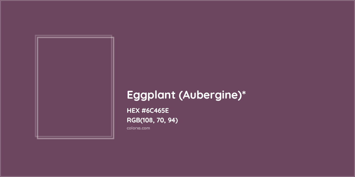 HEX #6C465E Color Name, Color Code, Palettes, Similar Paints, Images