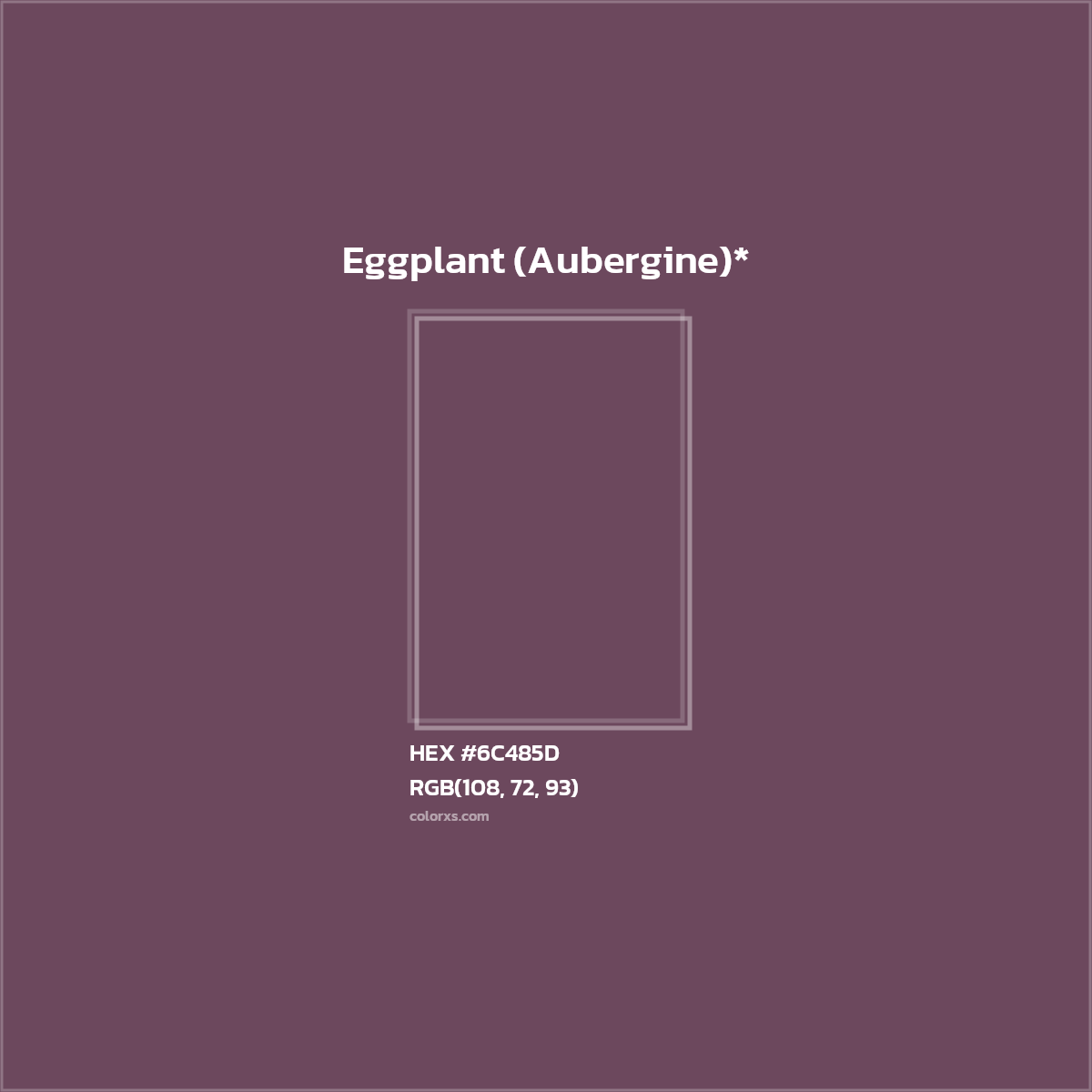 HEX #6C485D Color Name, Color Code, Palettes, Similar Paints, Images
