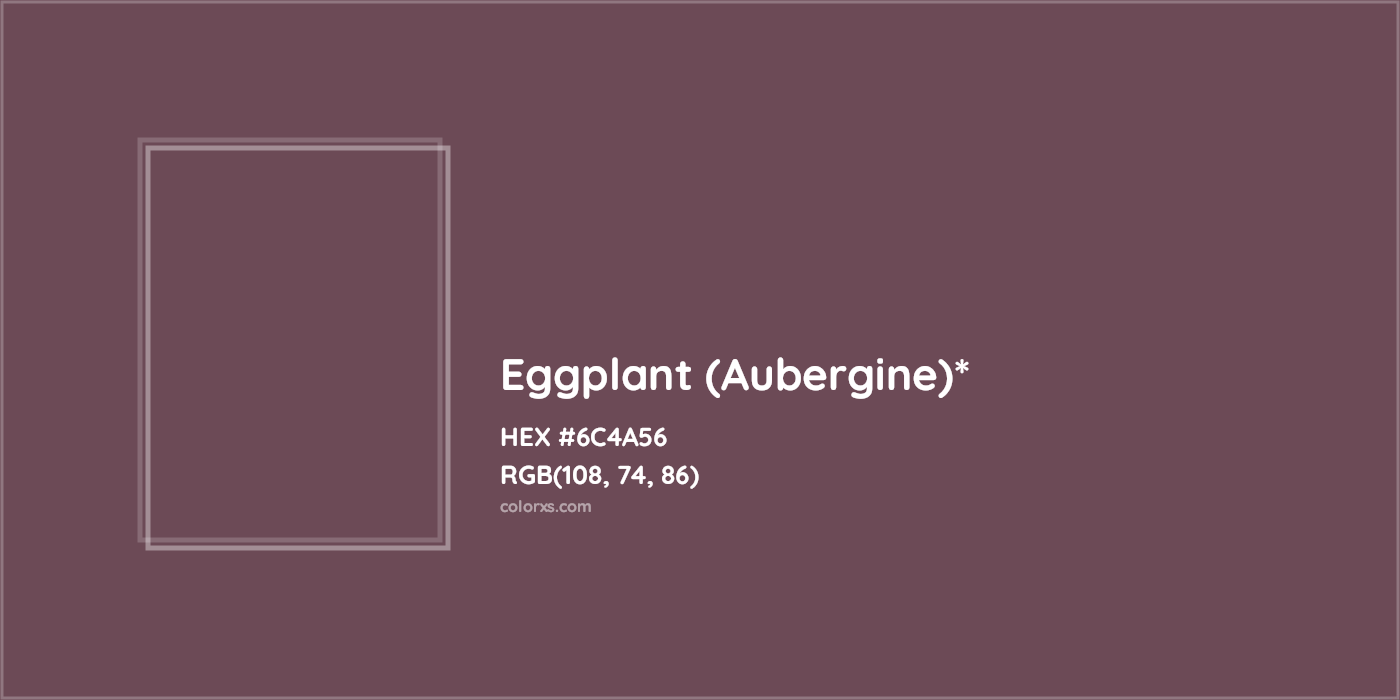HEX #6C4A56 Color Name, Color Code, Palettes, Similar Paints, Images