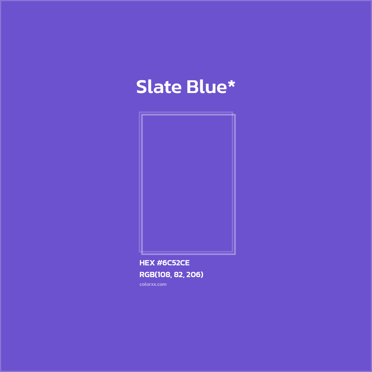 HEX #6C52CE Color Name, Color Code, Palettes, Similar Paints, Images