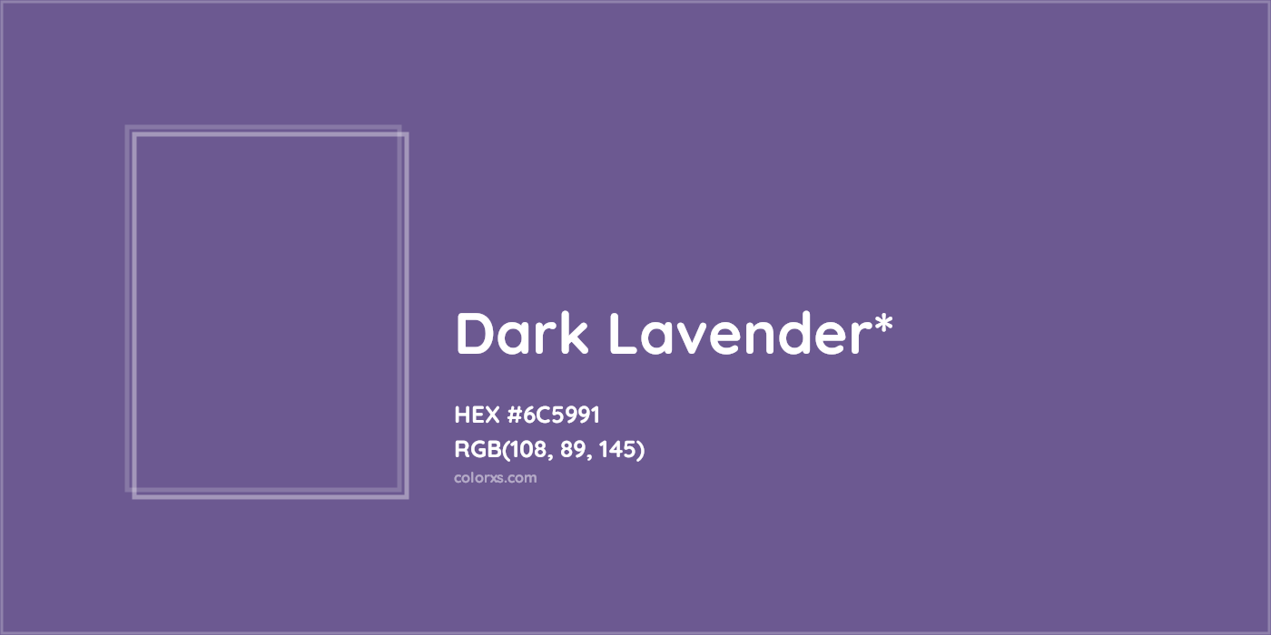 HEX #6C5991 Color Name, Color Code, Palettes, Similar Paints, Images