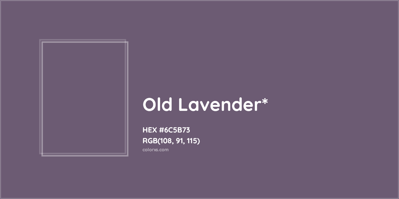 HEX #6C5B73 Color Name, Color Code, Palettes, Similar Paints, Images