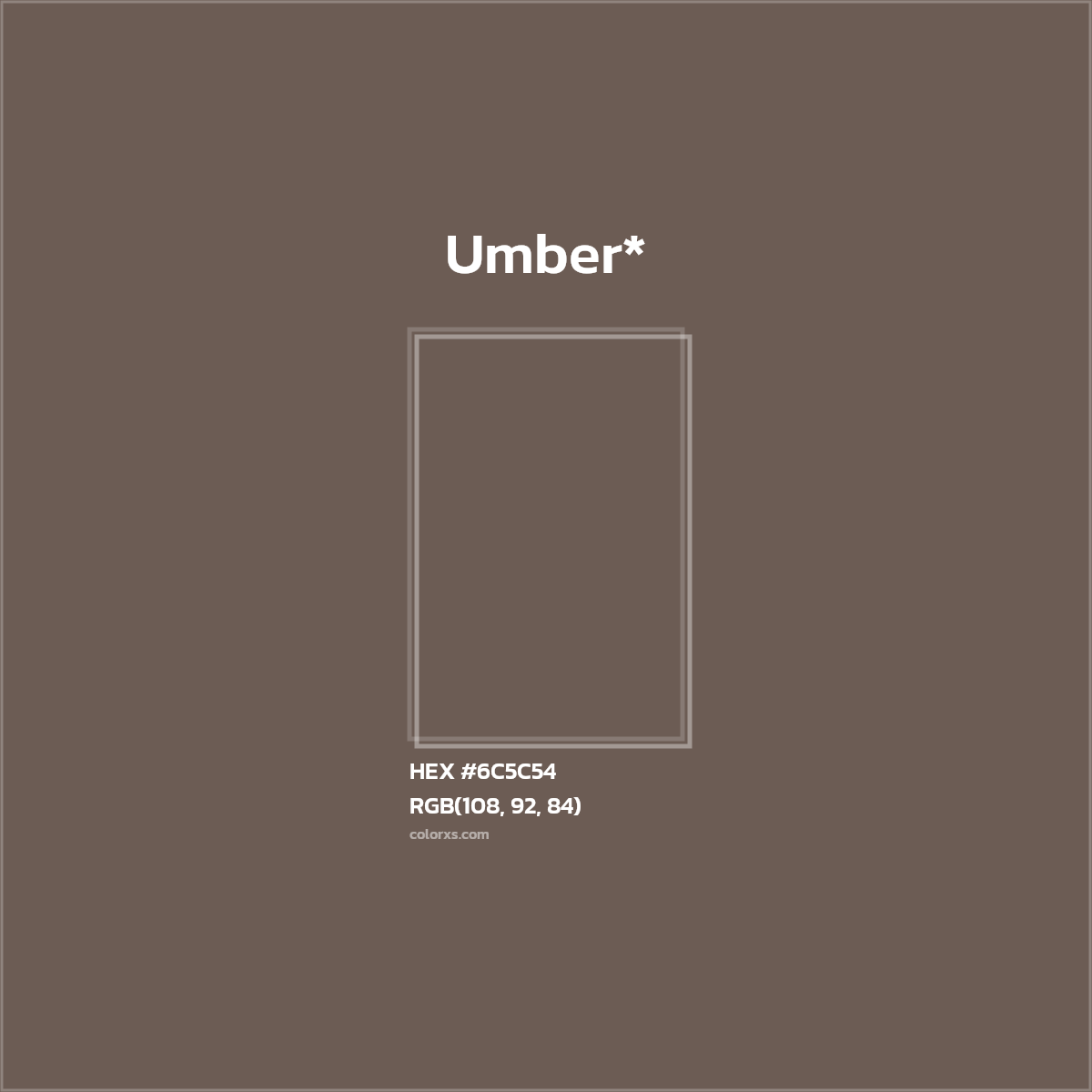 HEX #6C5C54 Color Name, Color Code, Palettes, Similar Paints, Images