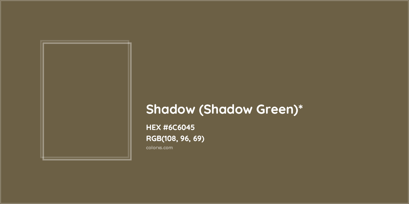 HEX #6C6045 Color Name, Color Code, Palettes, Similar Paints, Images