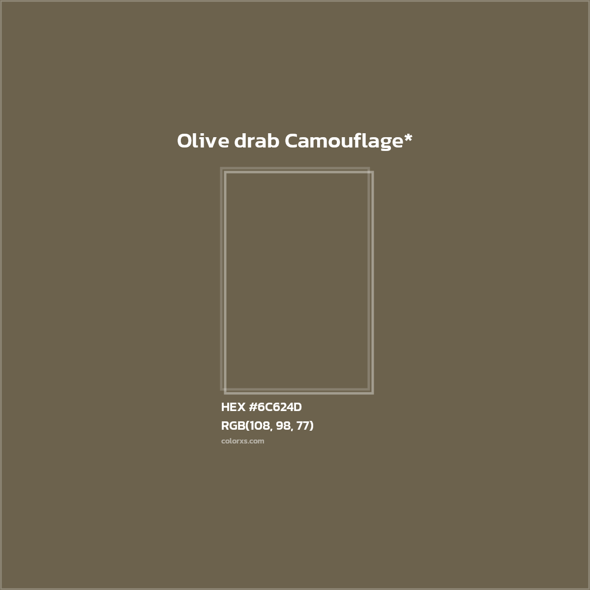 HEX #6C624D Color Name, Color Code, Palettes, Similar Paints, Images
