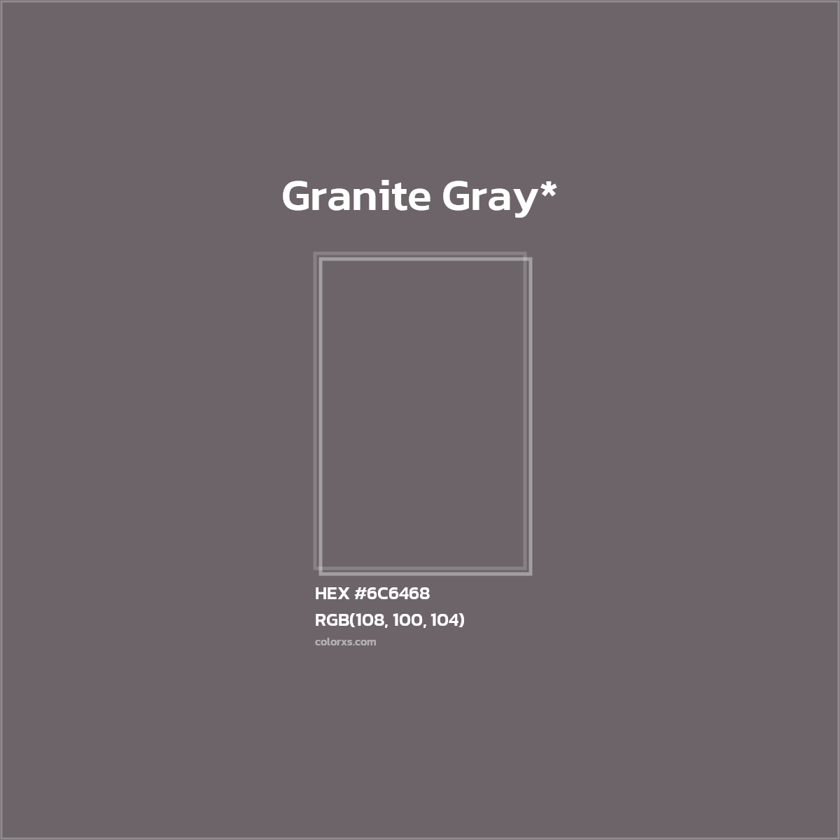 HEX #6C6468 Color Name, Color Code, Palettes, Similar Paints, Images