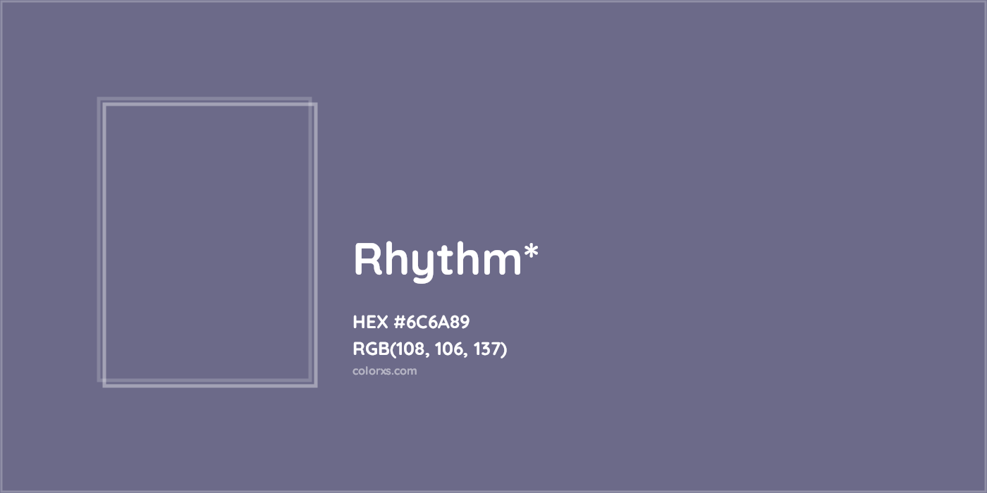 HEX #6C6A89 Color Name, Color Code, Palettes, Similar Paints, Images