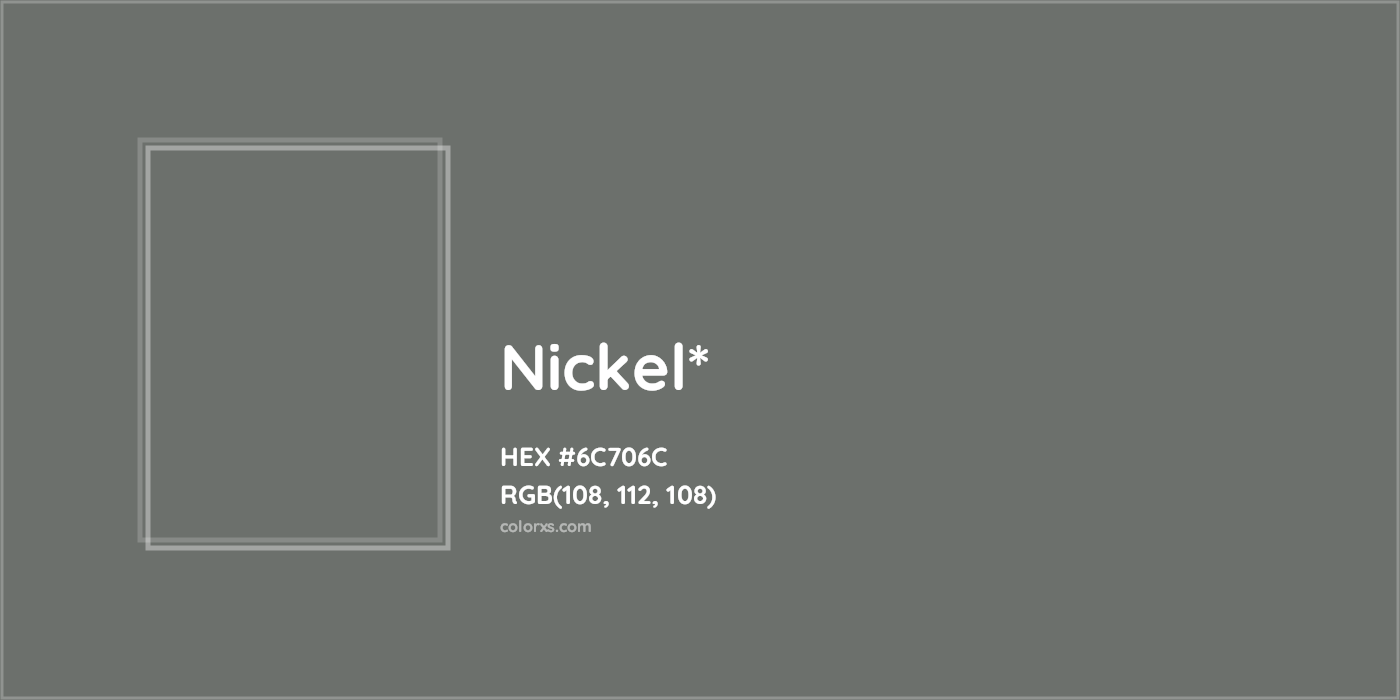 HEX #6C706C Color Name, Color Code, Palettes, Similar Paints, Images
