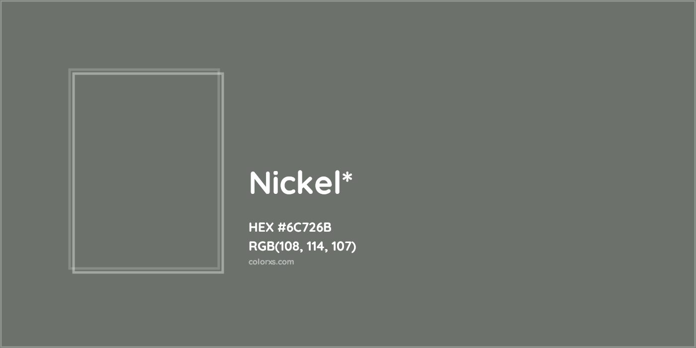 HEX #6C726B Color Name, Color Code, Palettes, Similar Paints, Images