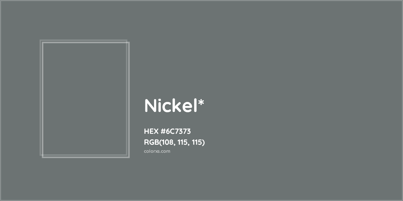 HEX #6C7373 Color Name, Color Code, Palettes, Similar Paints, Images