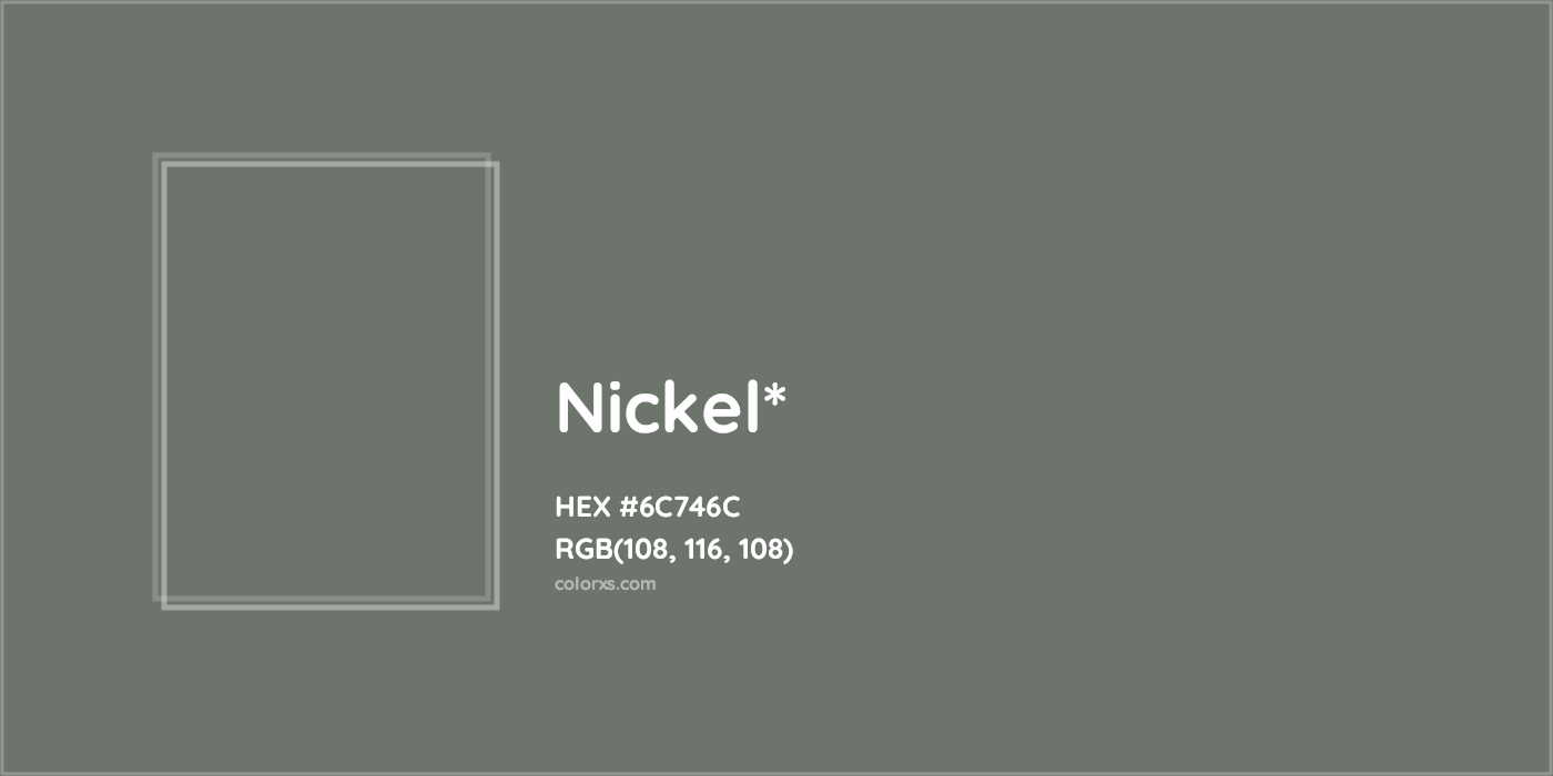 HEX #6C746C Color Name, Color Code, Palettes, Similar Paints, Images