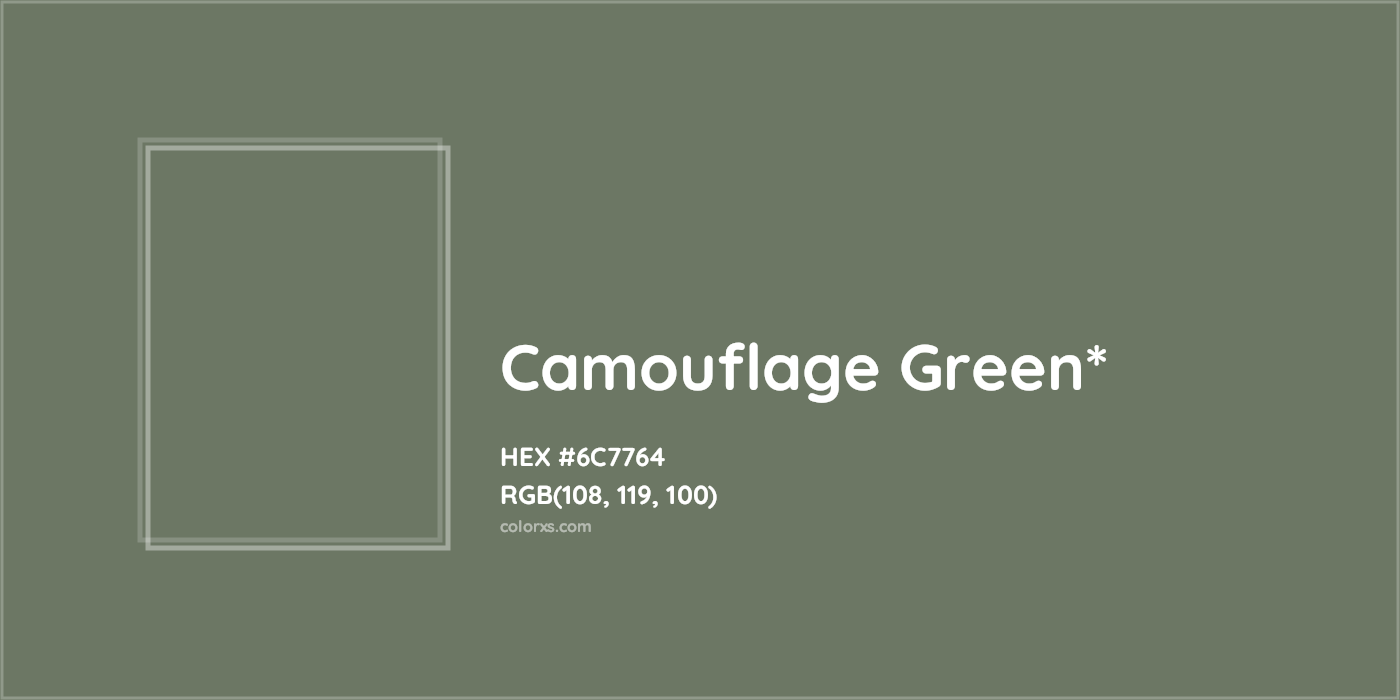 HEX #6C7764 Color Name, Color Code, Palettes, Similar Paints, Images