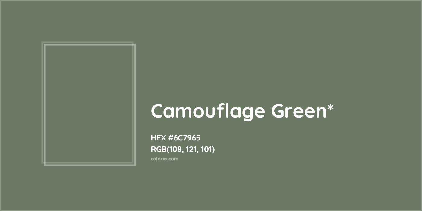 HEX #6C7965 Color Name, Color Code, Palettes, Similar Paints, Images