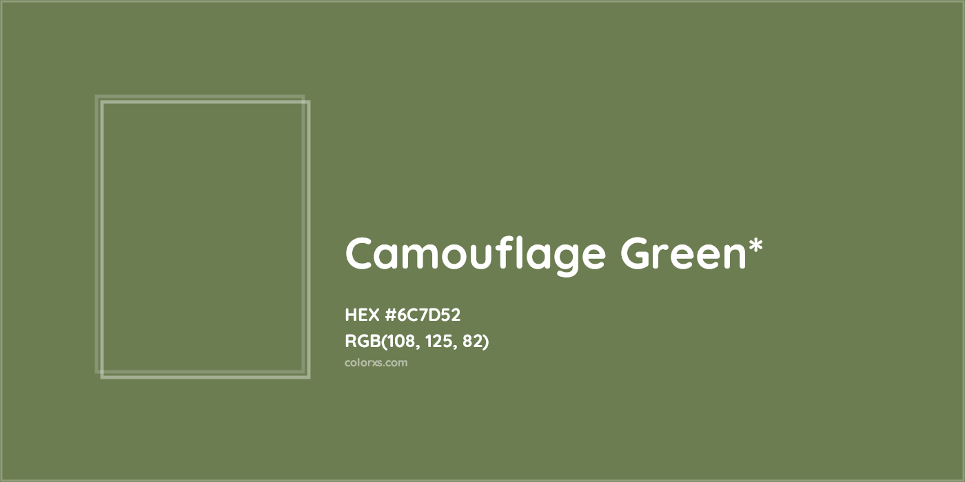 HEX #6C7D52 Color Name, Color Code, Palettes, Similar Paints, Images