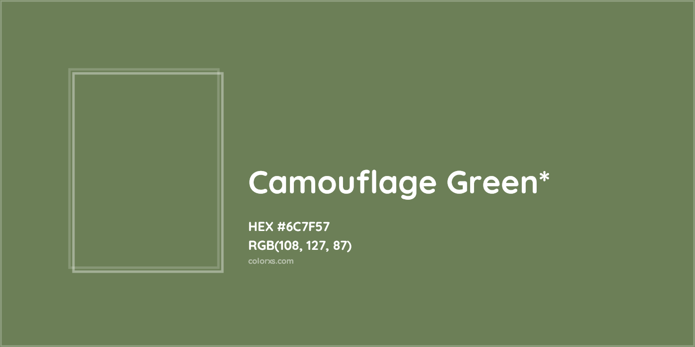 HEX #6C7F57 Color Name, Color Code, Palettes, Similar Paints, Images