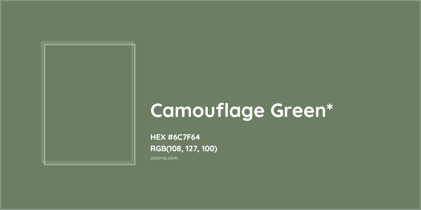 HEX #6C7F64 Color Name, Color Code, Palettes, Similar Paints, Images