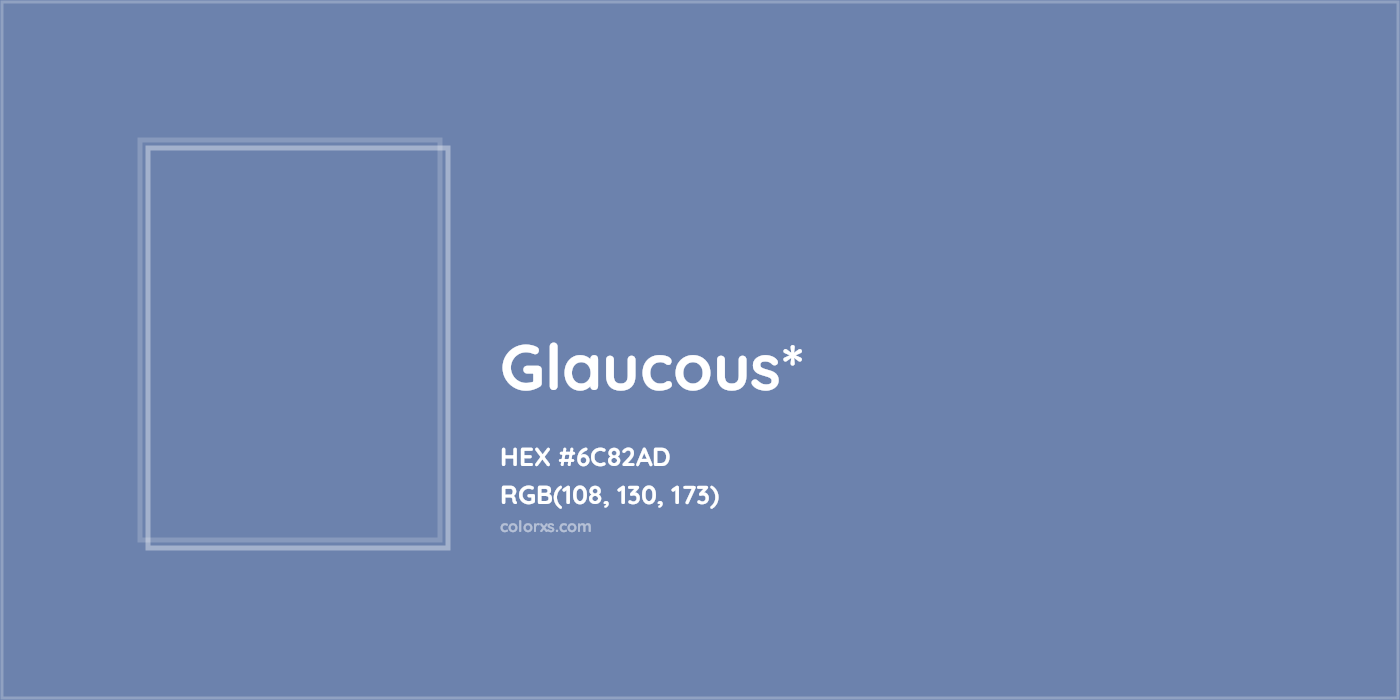 HEX #6C82AD Color Name, Color Code, Palettes, Similar Paints, Images