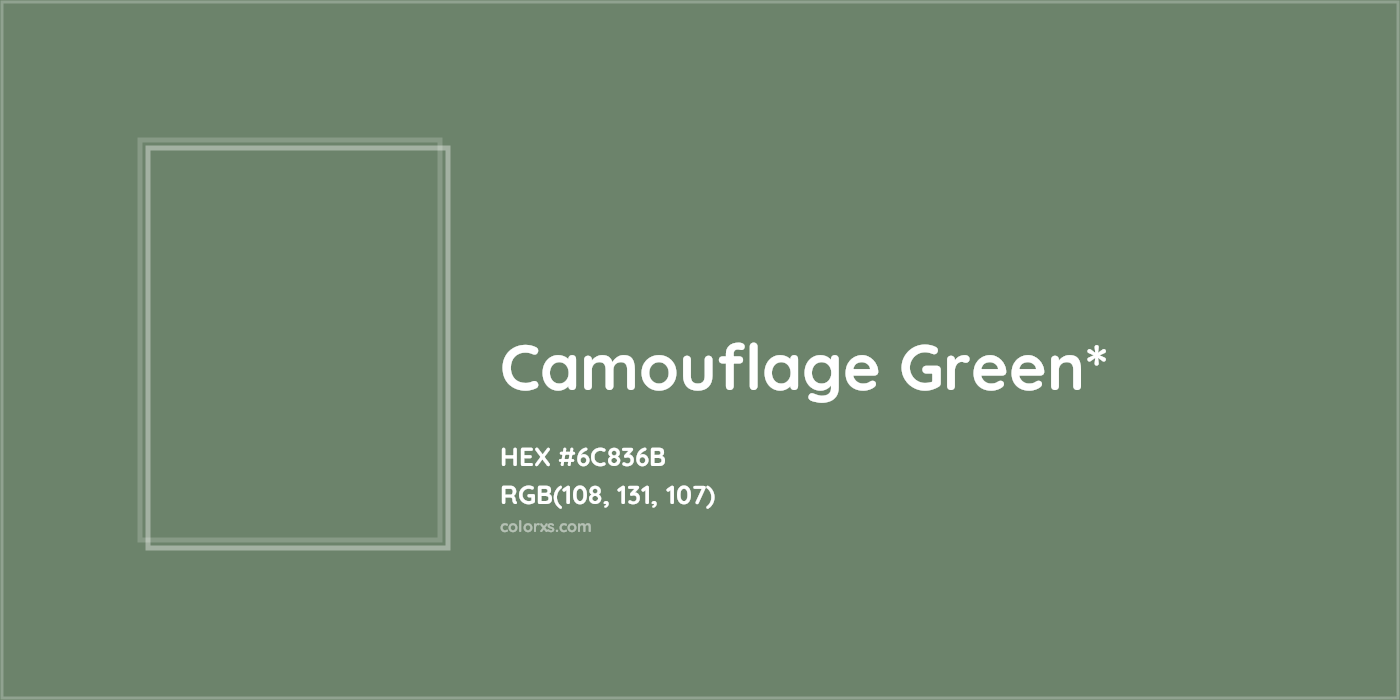 HEX #6C836B Color Name, Color Code, Palettes, Similar Paints, Images