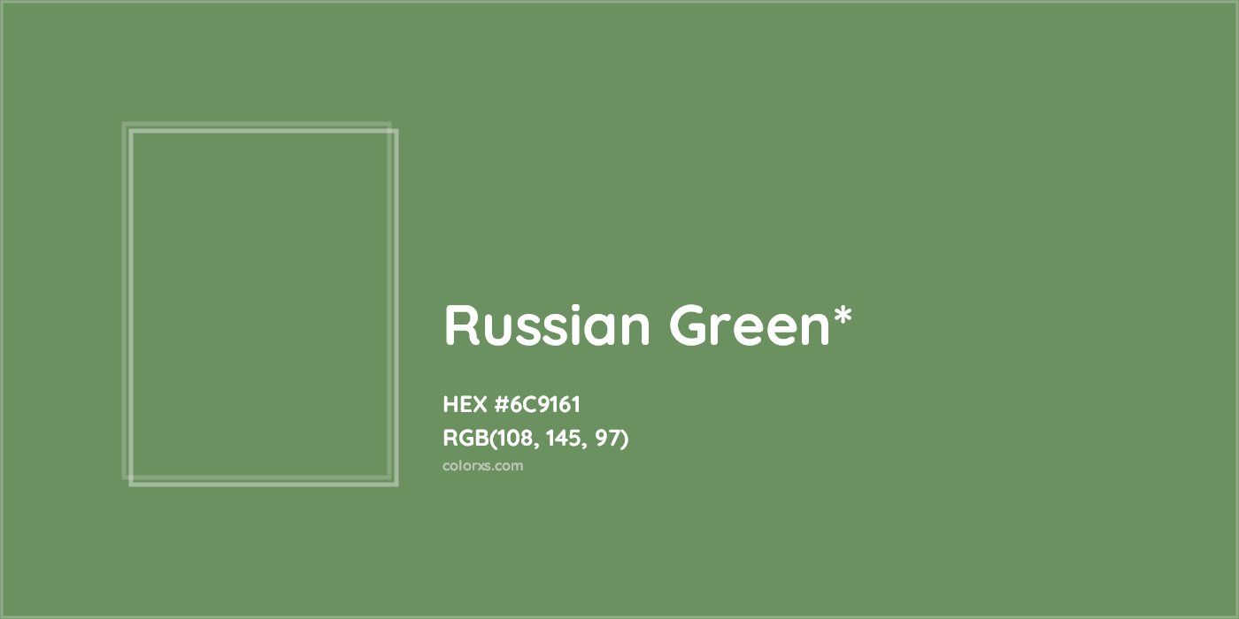 HEX #6C9161 Color Name, Color Code, Palettes, Similar Paints, Images