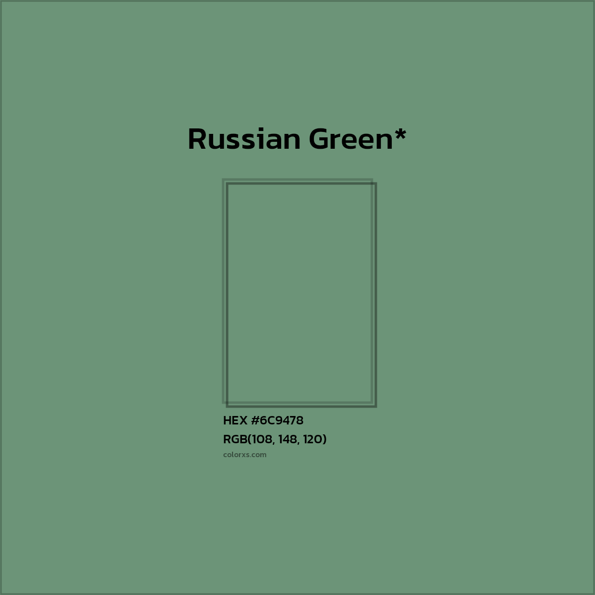 HEX #6C9478 Color Name, Color Code, Palettes, Similar Paints, Images