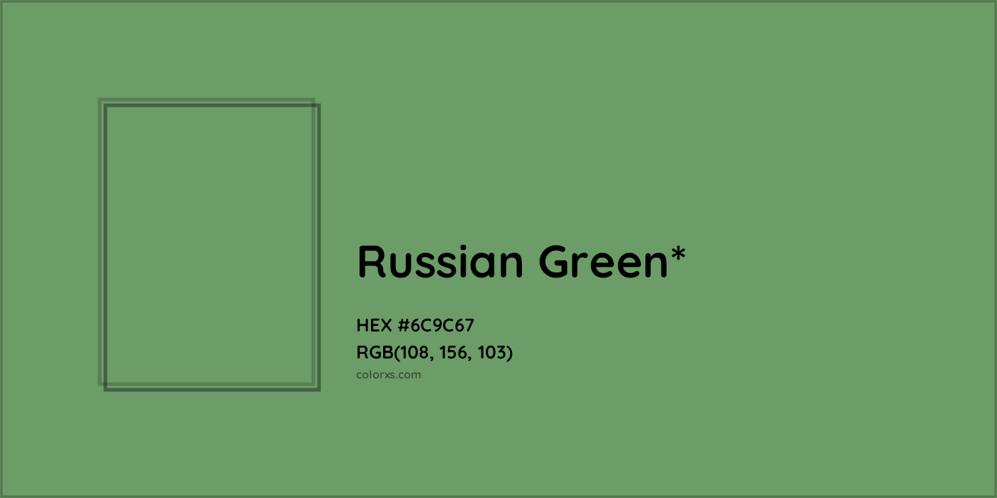 HEX #6C9C67 Color Name, Color Code, Palettes, Similar Paints, Images