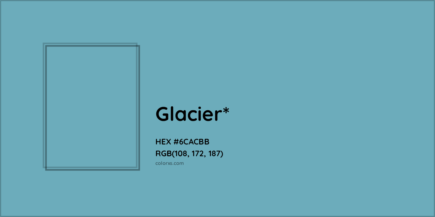 HEX #6CACBB Color Name, Color Code, Palettes, Similar Paints, Images