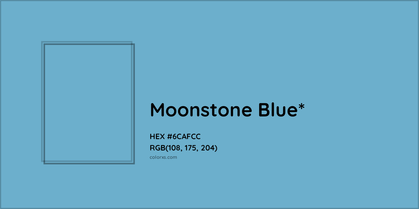 HEX #6CAFCC Color Name, Color Code, Palettes, Similar Paints, Images