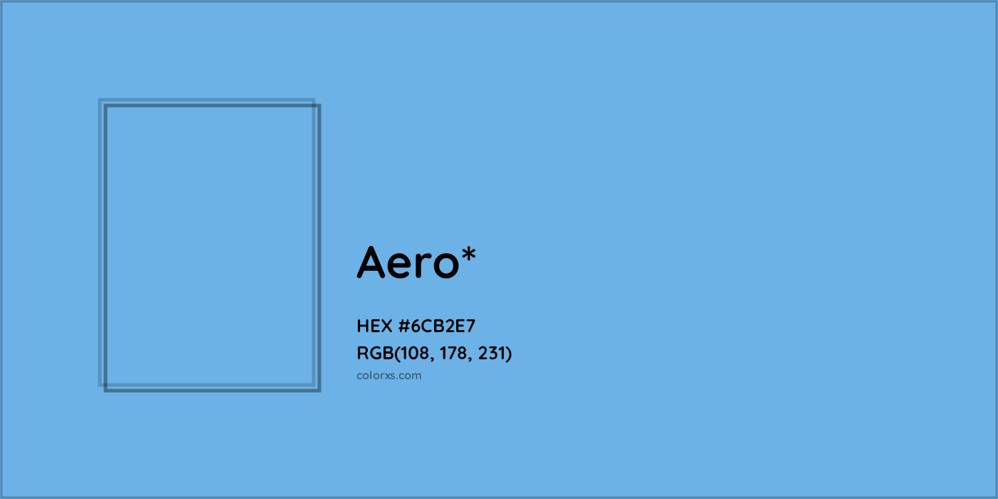 HEX #6CB2E7 Color Name, Color Code, Palettes, Similar Paints, Images