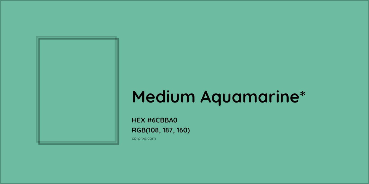 HEX #6CBBA0 Color Name, Color Code, Palettes, Similar Paints, Images