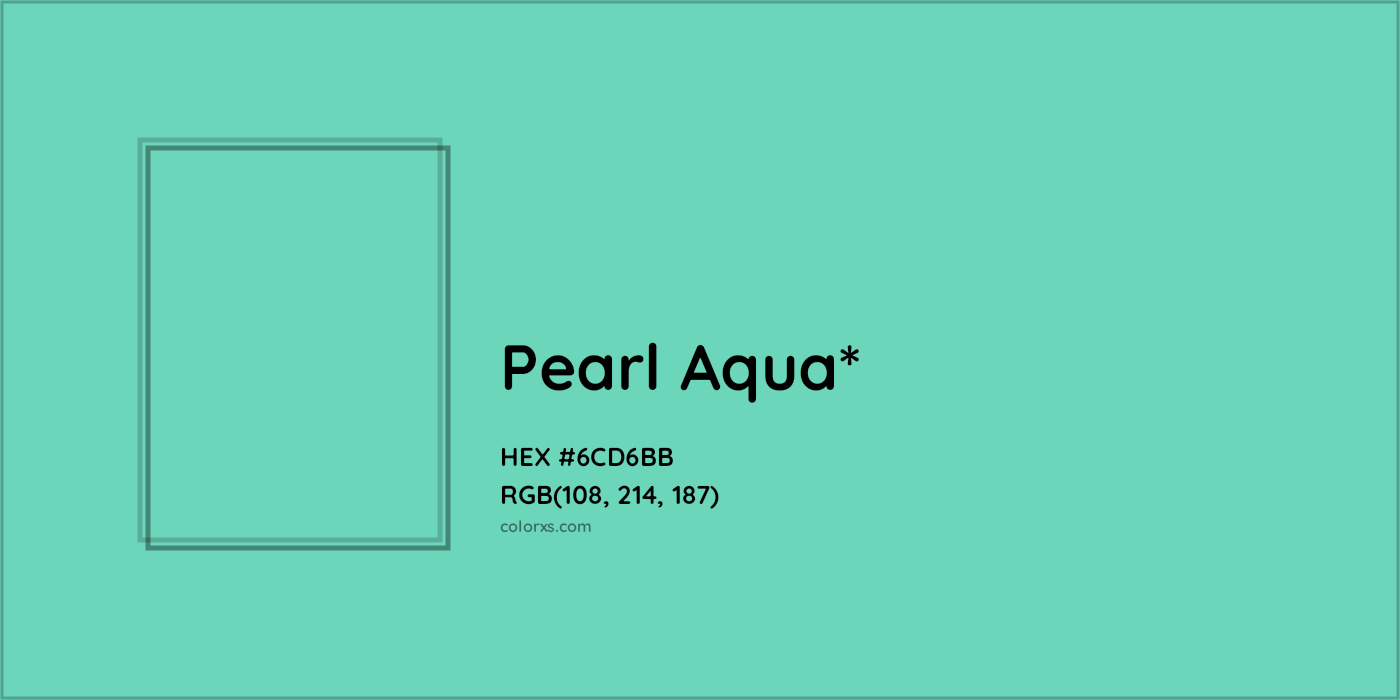 HEX #6CD6BB Color Name, Color Code, Palettes, Similar Paints, Images