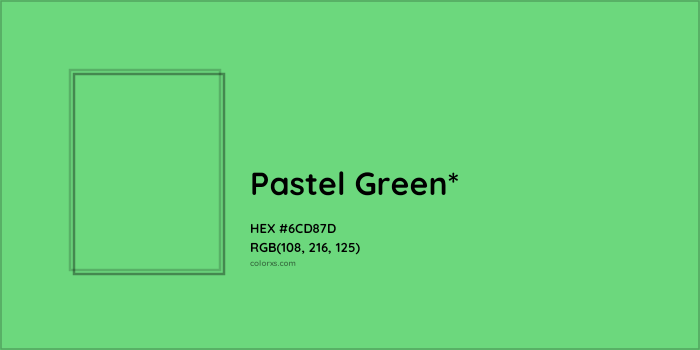 HEX #6CD87D Color Name, Color Code, Palettes, Similar Paints, Images