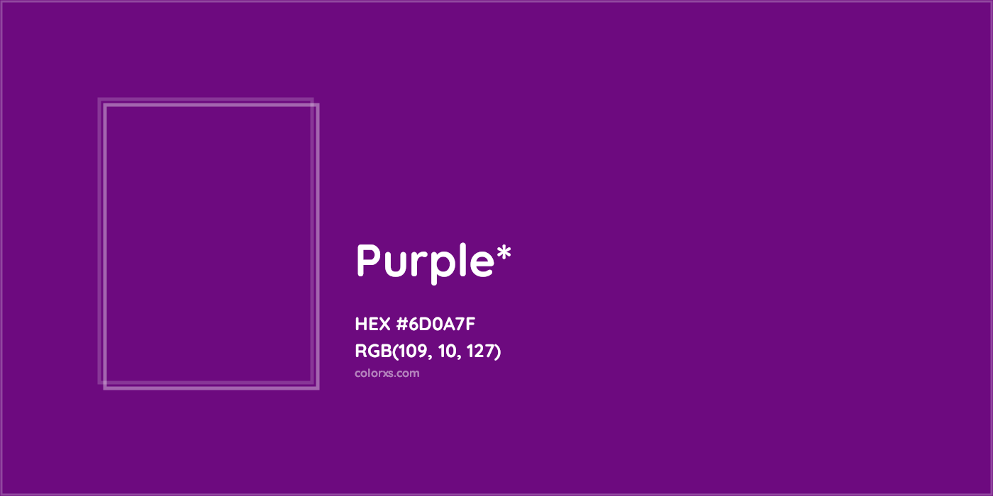 HEX #6D0A7F Color Name, Color Code, Palettes, Similar Paints, Images