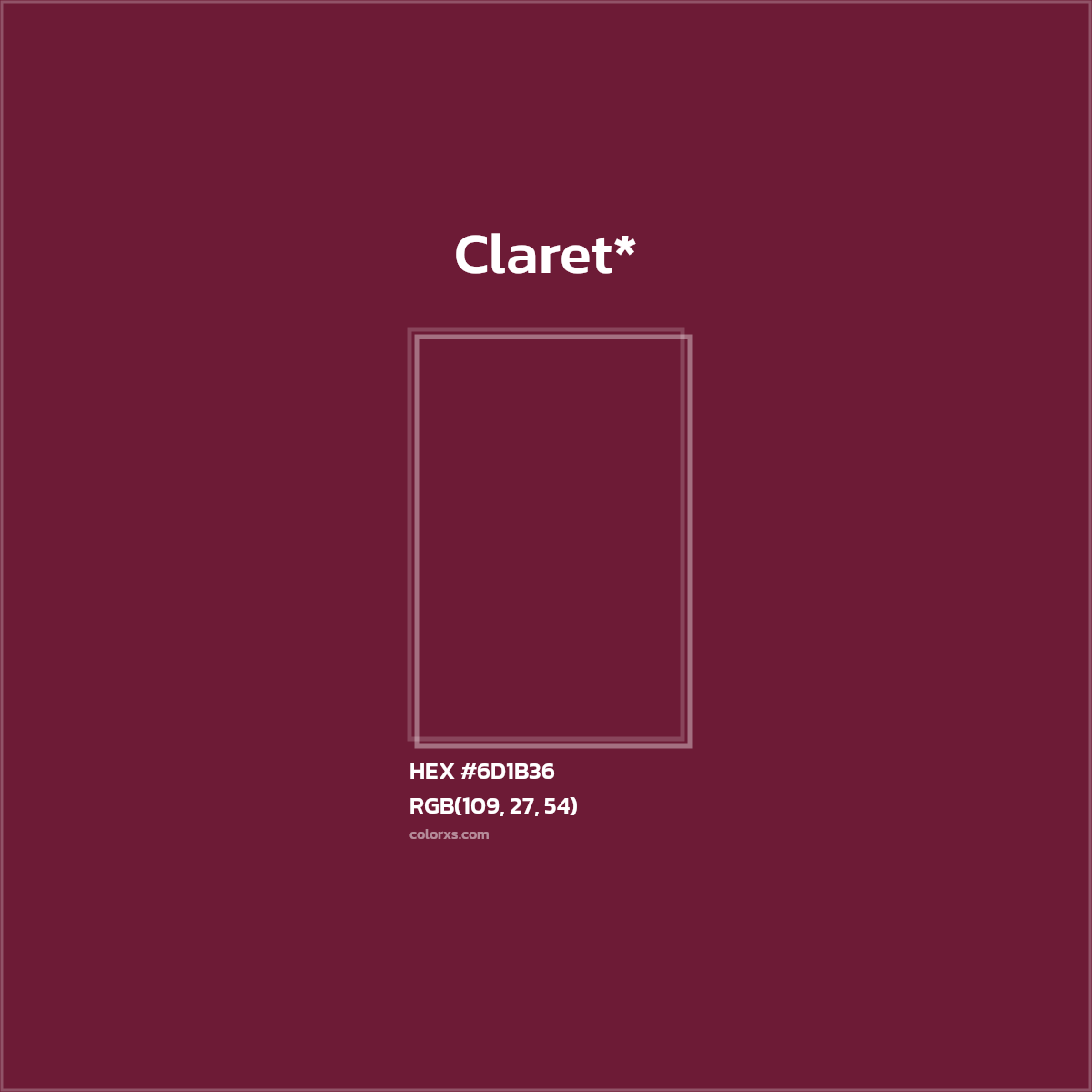 HEX #6D1B36 Color Name, Color Code, Palettes, Similar Paints, Images