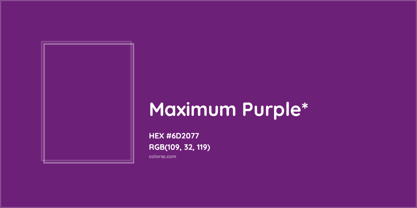 HEX #6D2077 Color Name, Color Code, Palettes, Similar Paints, Images