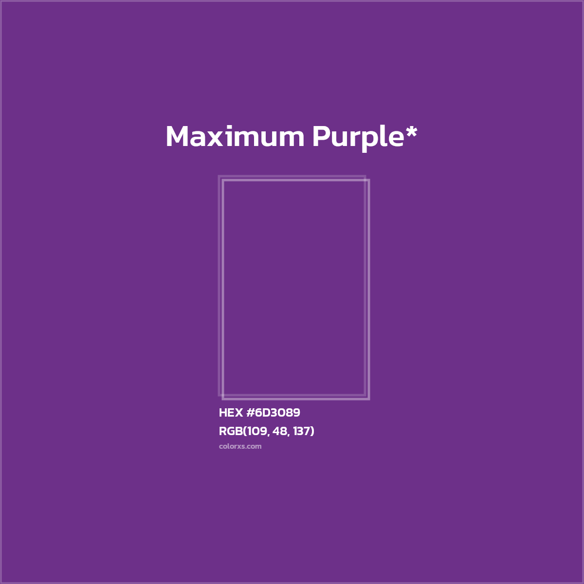 HEX #6D3089 Color Name, Color Code, Palettes, Similar Paints, Images