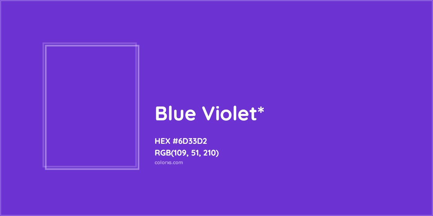HEX #6D33D2 Color Name, Color Code, Palettes, Similar Paints, Images
