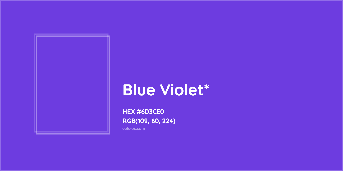 HEX #6D3CE0 Color Name, Color Code, Palettes, Similar Paints, Images