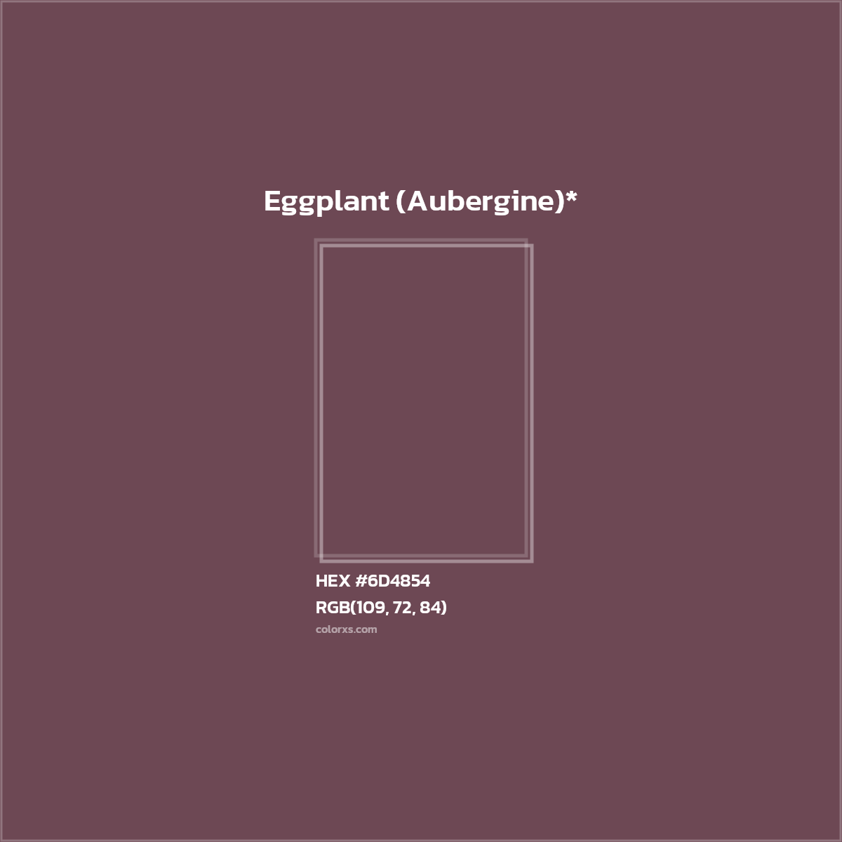 HEX #6D4854 Color Name, Color Code, Palettes, Similar Paints, Images