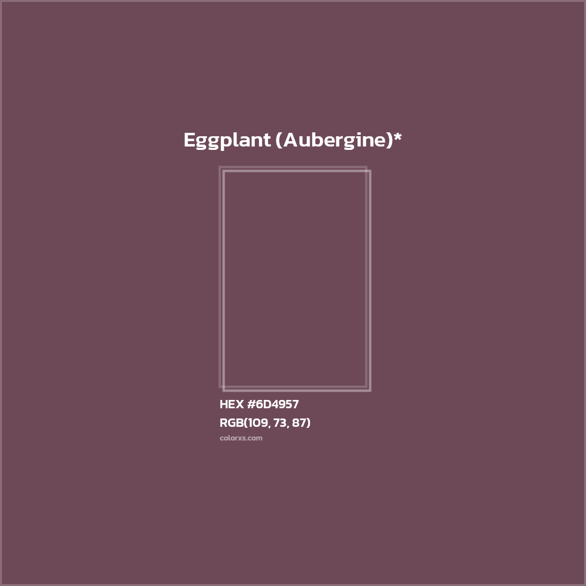 HEX #6D4957 Color Name, Color Code, Palettes, Similar Paints, Images