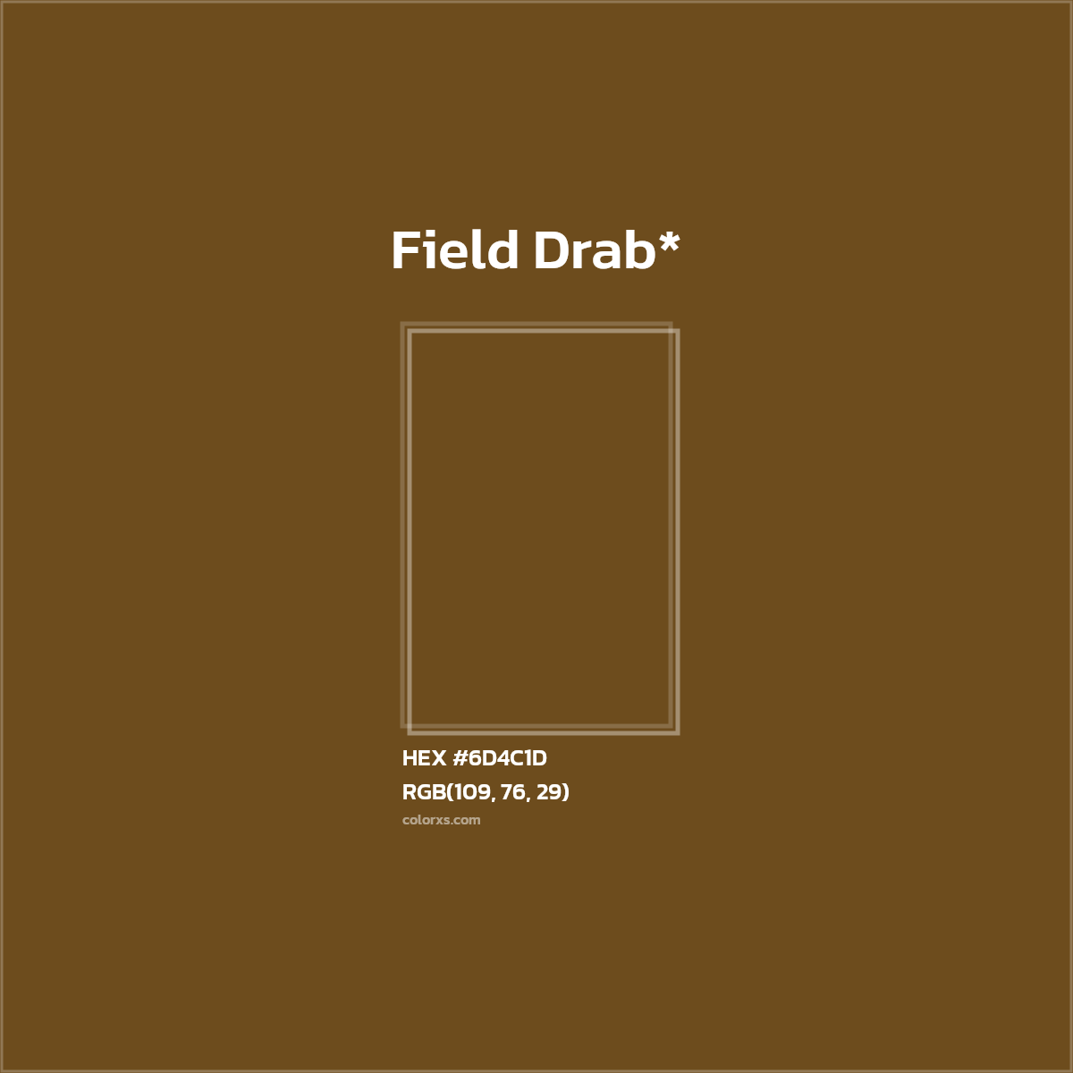 HEX #6D4C1D Color Name, Color Code, Palettes, Similar Paints, Images