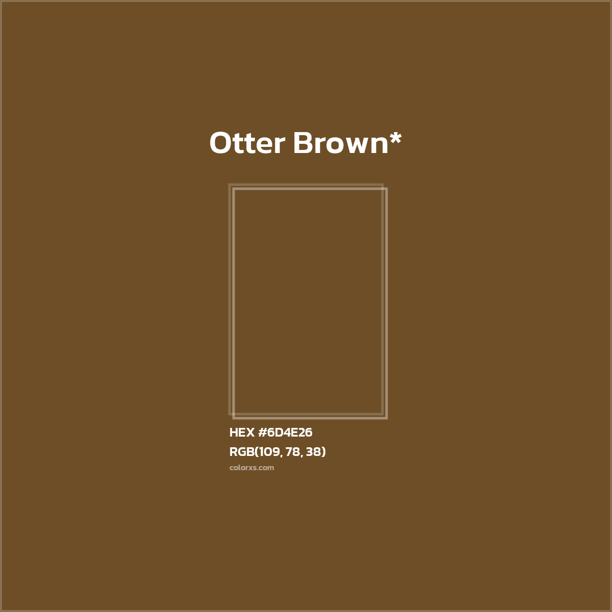 HEX #6D4E26 Color Name, Color Code, Palettes, Similar Paints, Images