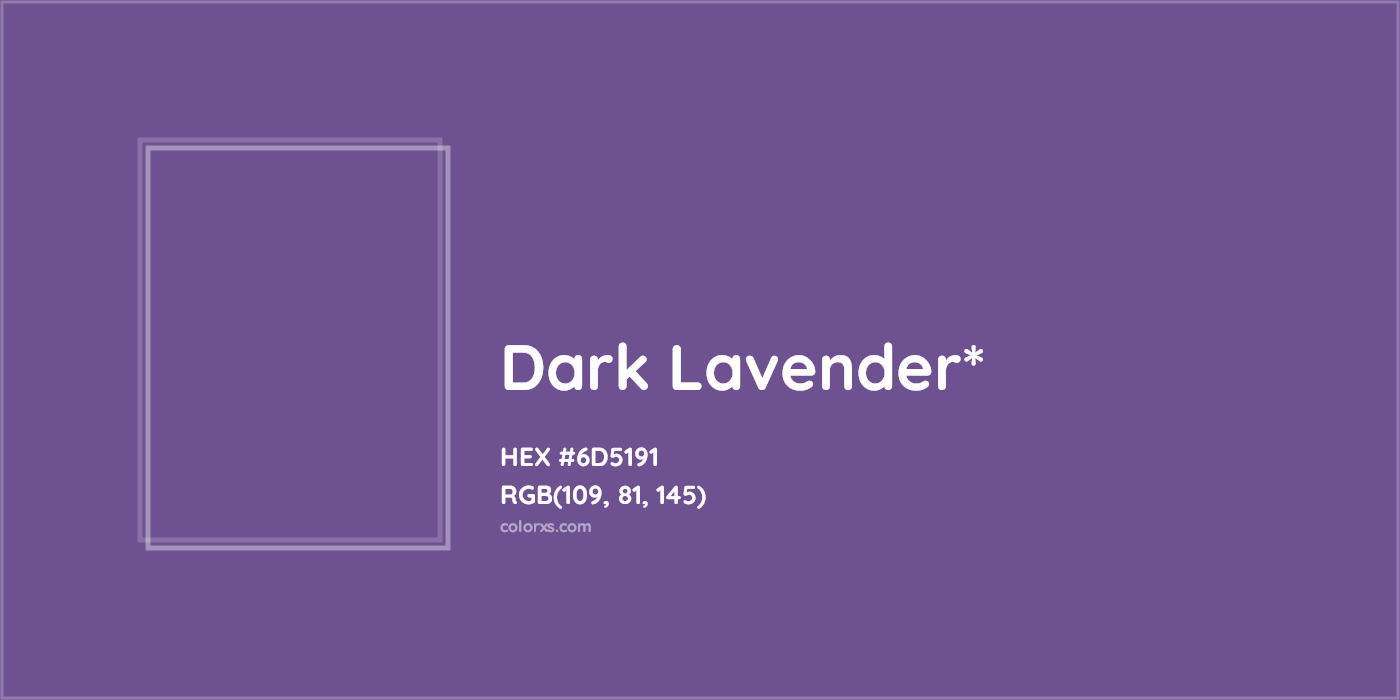 HEX #6D5191 Color Name, Color Code, Palettes, Similar Paints, Images