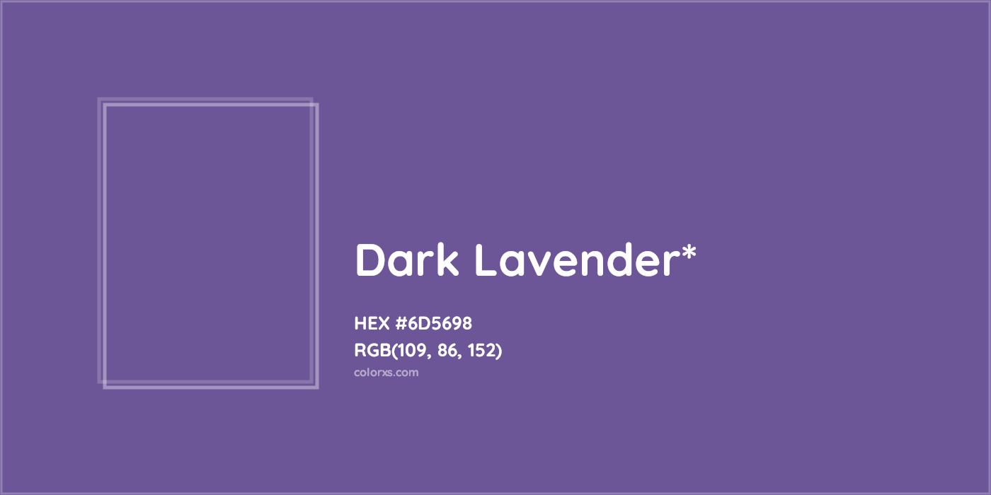 HEX #6D5698 Color Name, Color Code, Palettes, Similar Paints, Images